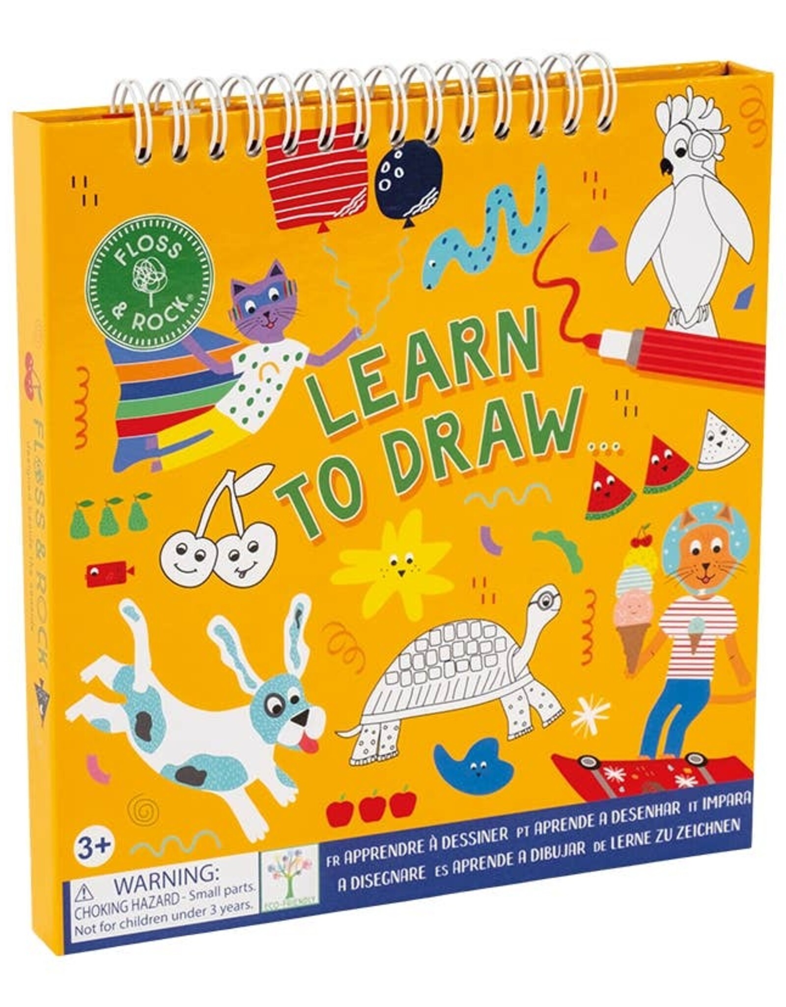 Floss and Rock Pets Learn to Draw