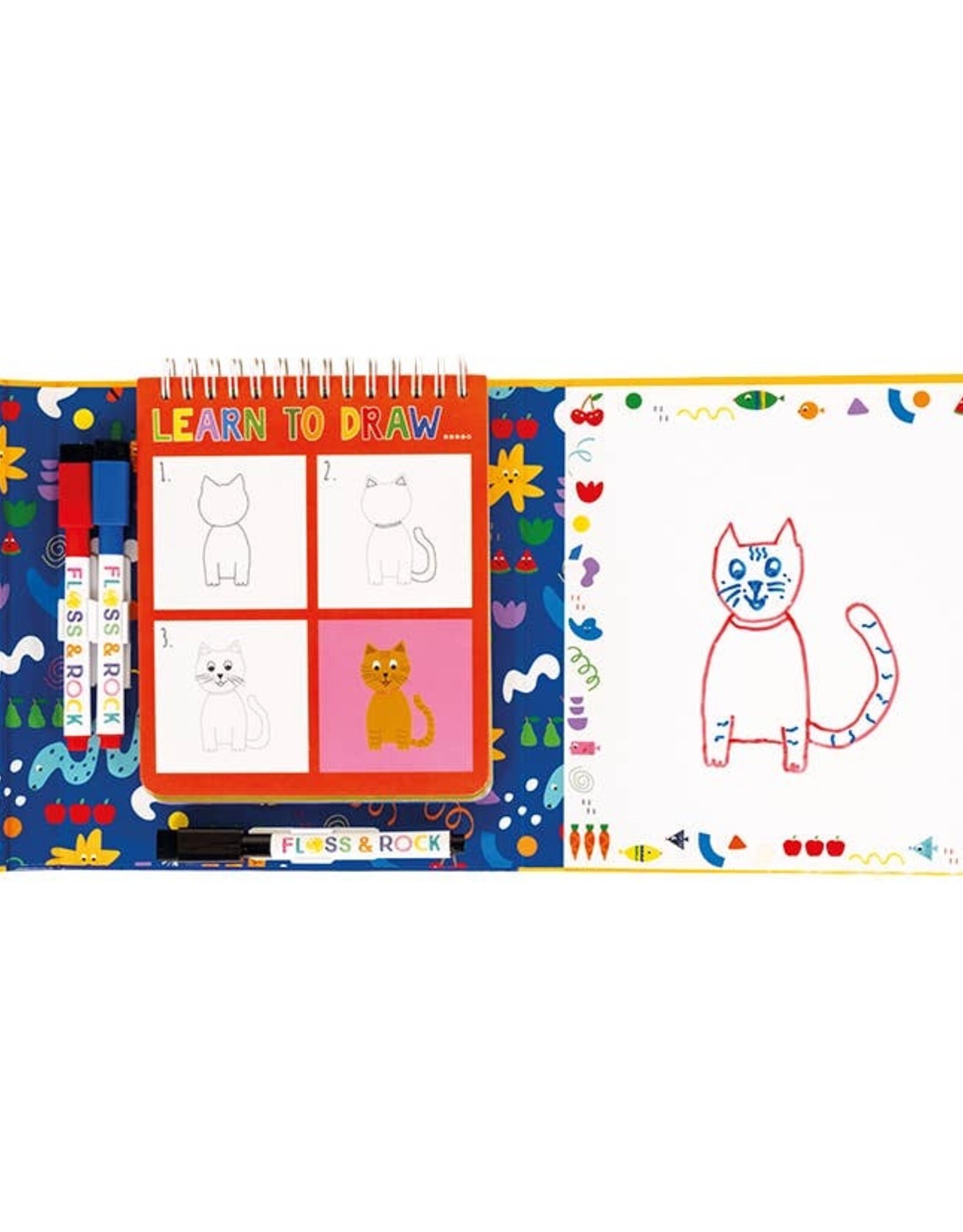 Floss and Rock Pets Learn to Draw