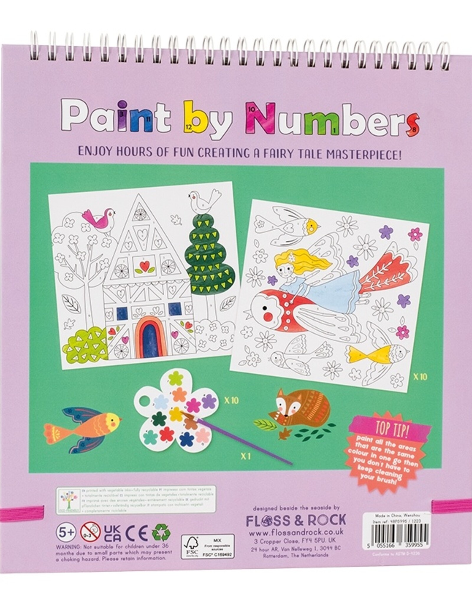 Floss and Rock Fairy Tale Paint By Numbers