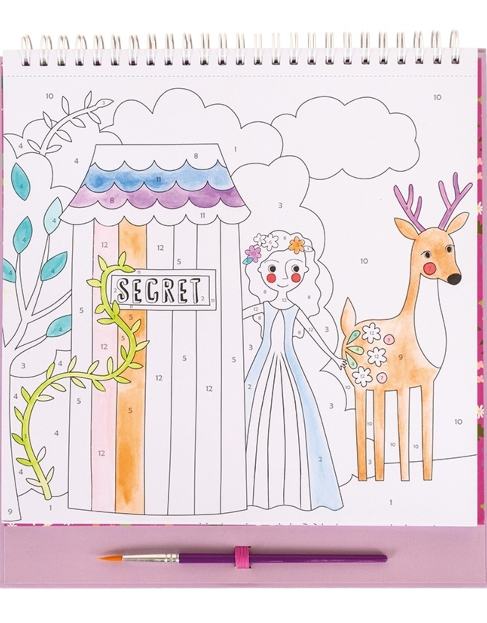 Floss and Rock Fairy Tale Paint By Numbers