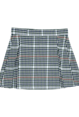 TBBC Parson Pleated Skirt Highgate Houndstooth
