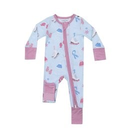 Angel Dear 2 Way Zipper Romper Ice Skating