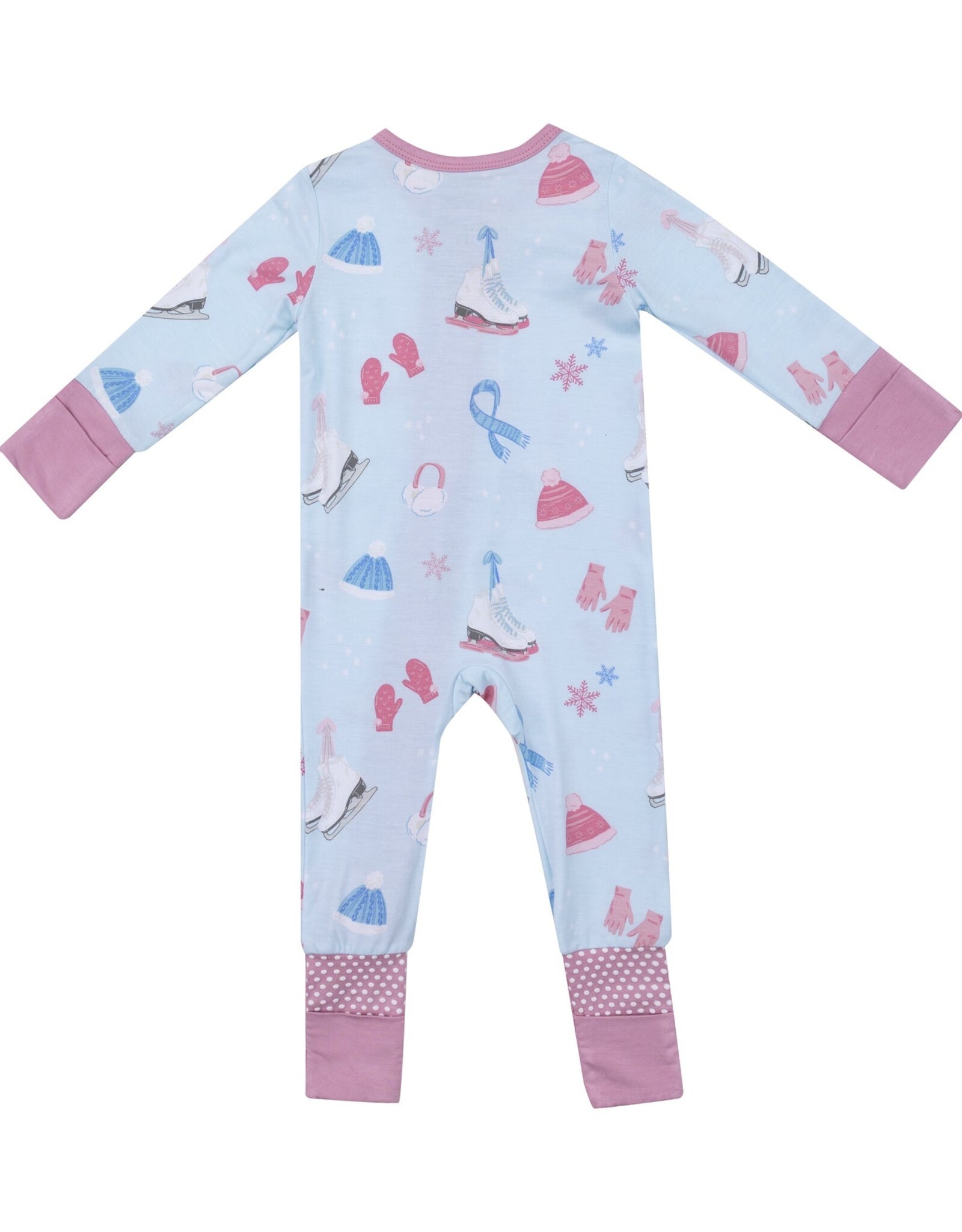 Angel Dear ADF24 2 Way Zipper Romper Ice Skating