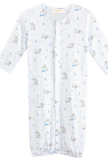 Baby Club Chic BCCF24 Counting Baby Sheep Blue Converter Gown