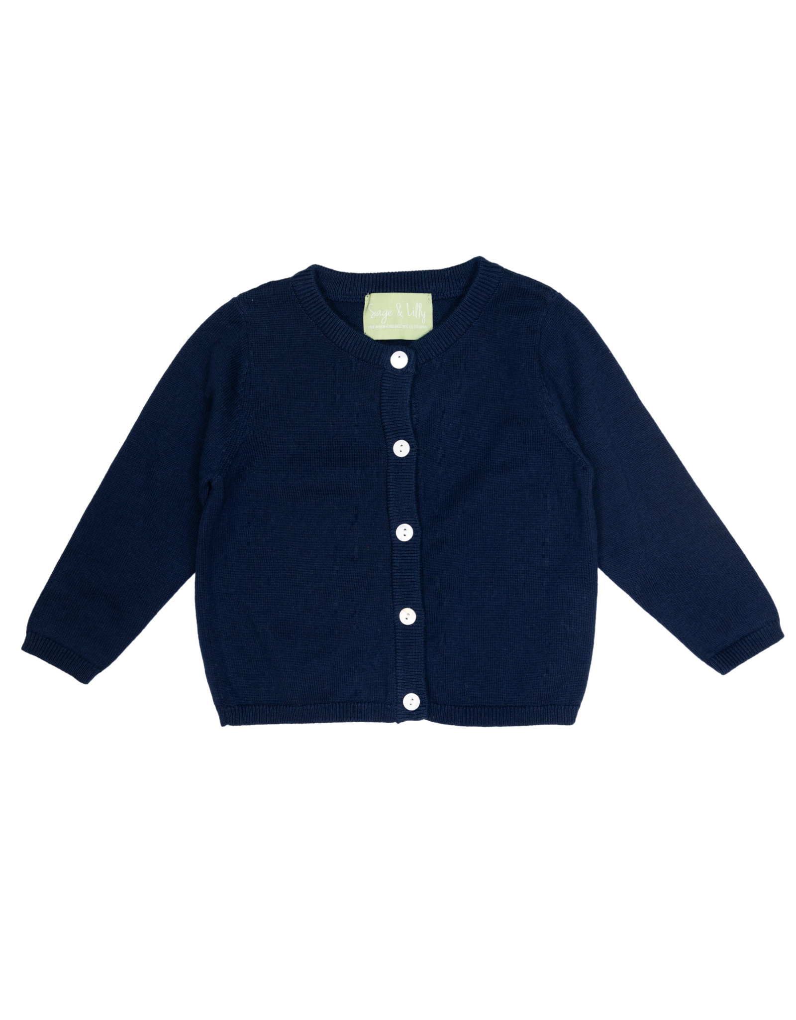 Sage & Lilly 8625 Navy Cardigan Sweater