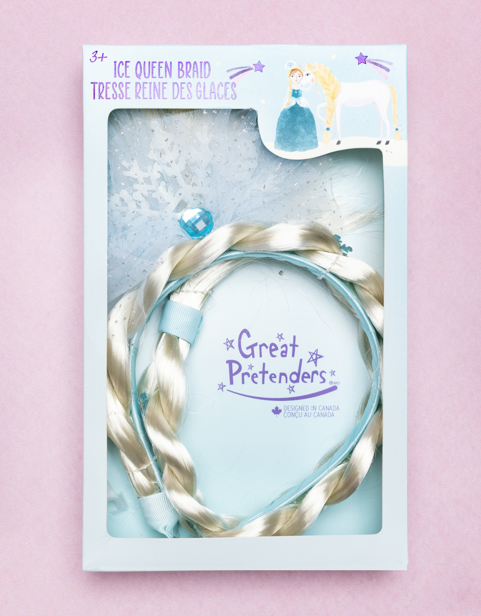 GreatPretenders 13880 Ice Queen Princess Hair Braid