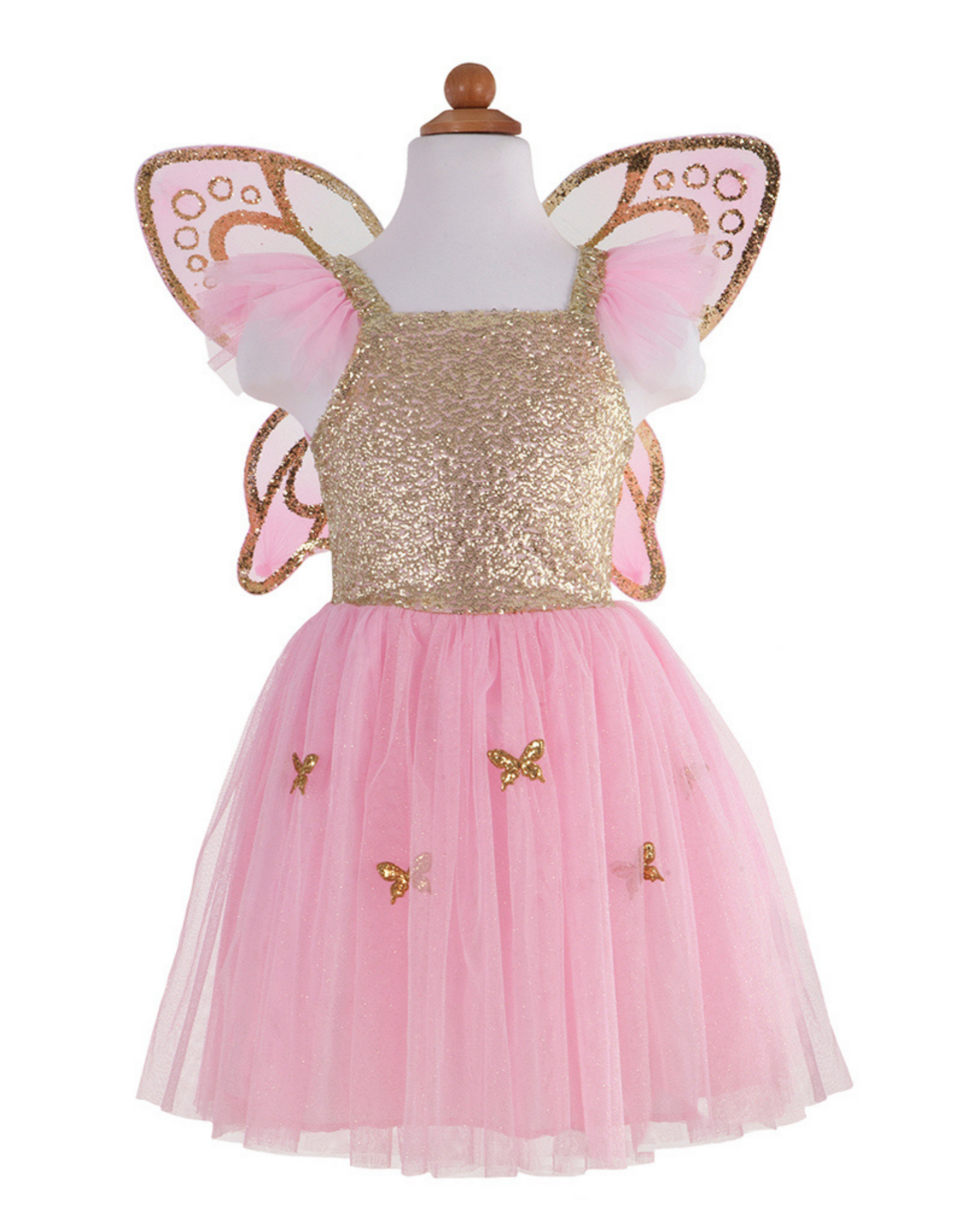 GreatPretenders 3232 Gold Butterfly Dress Wings