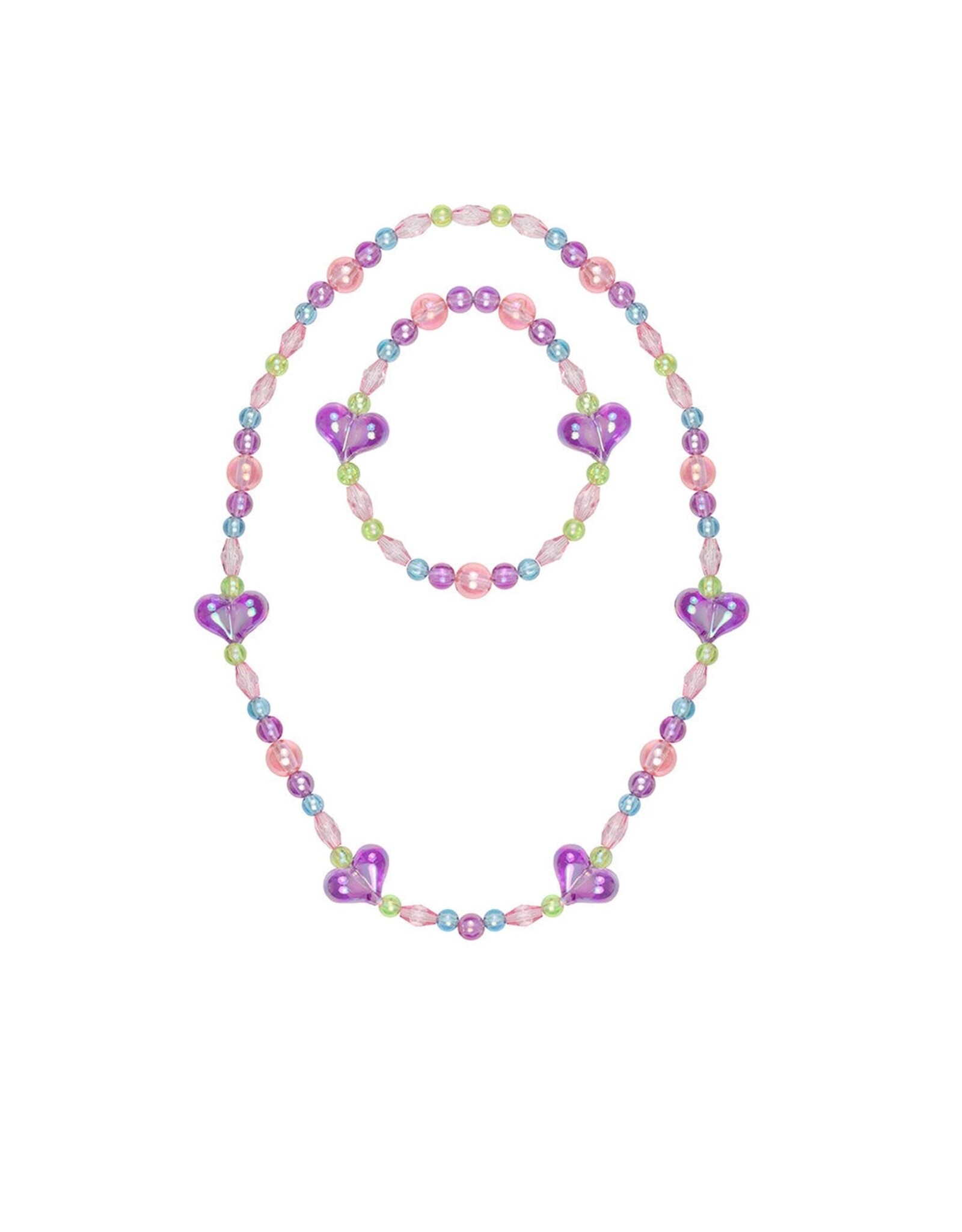 GreatPretenders 86027 My Heart Will Go On Necklace & Bracelet