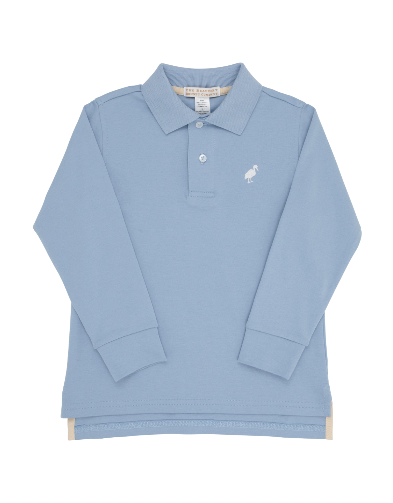 TBBC LS Prim Proper Polo Barrington Blue/Whiterth