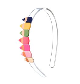 Lilies & Roses Headband Pencils Colorful