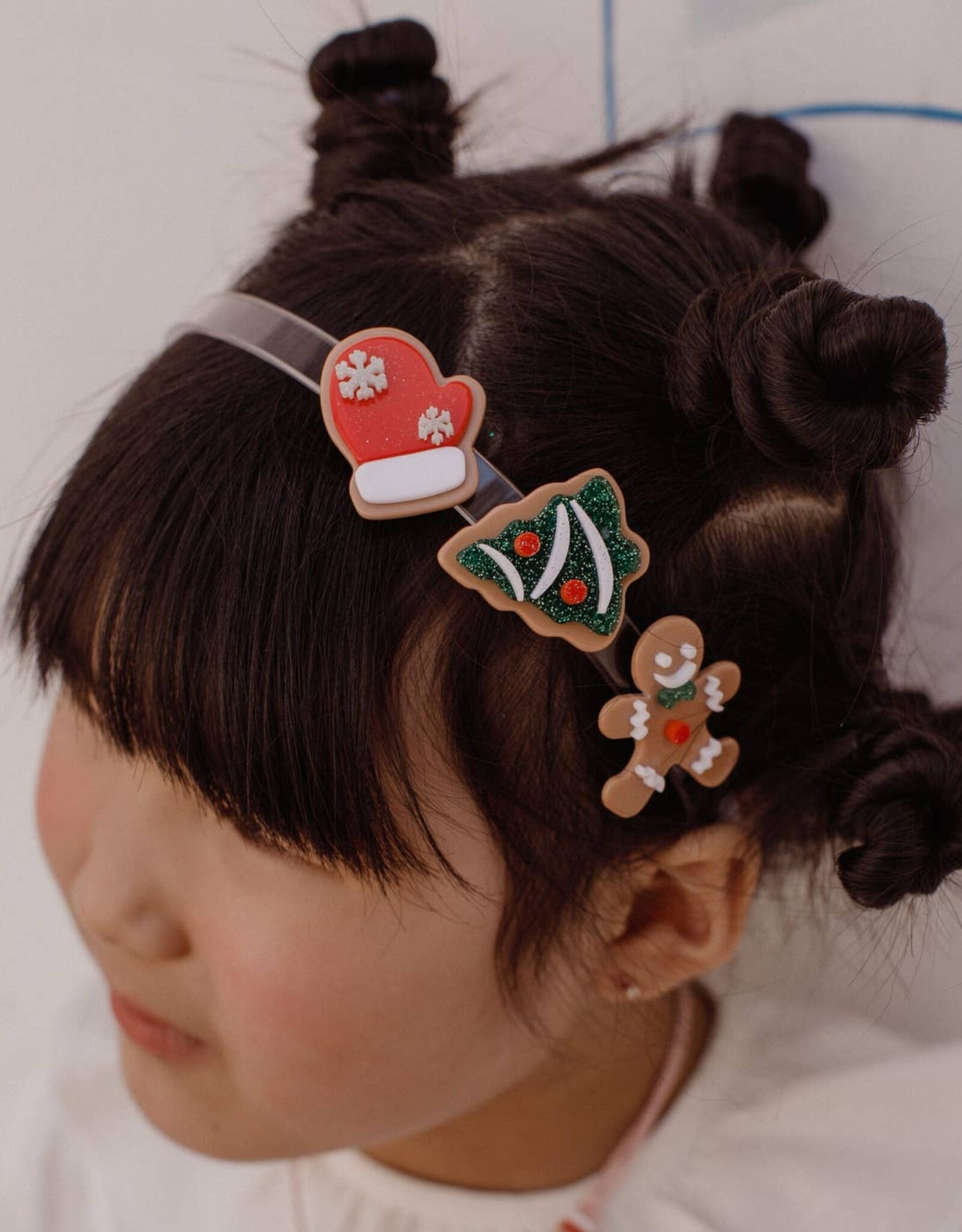 Lilies & Roses LR Headband Christmas Cookies H245-8J
