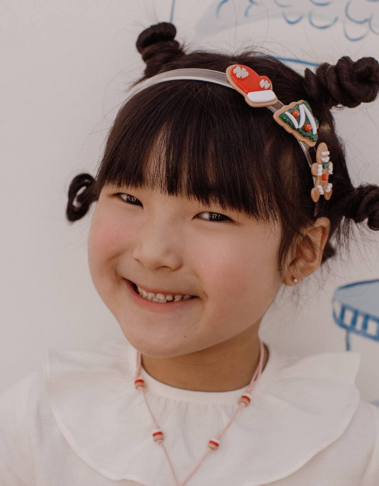 Lilies & Roses LR Headband Christmas Cookies H245-8J