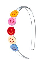 Lilies & Roses LR Headband Multi Happy Face H265-23