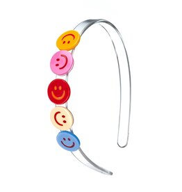 Lilies & Roses Headband Multi Happy Face