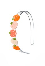 Lilies & Roses LR Headband Pumpkin multi Headband H231C-6
