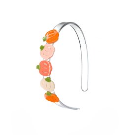 Lilies & Roses Headband Pumpkin Multi Headband