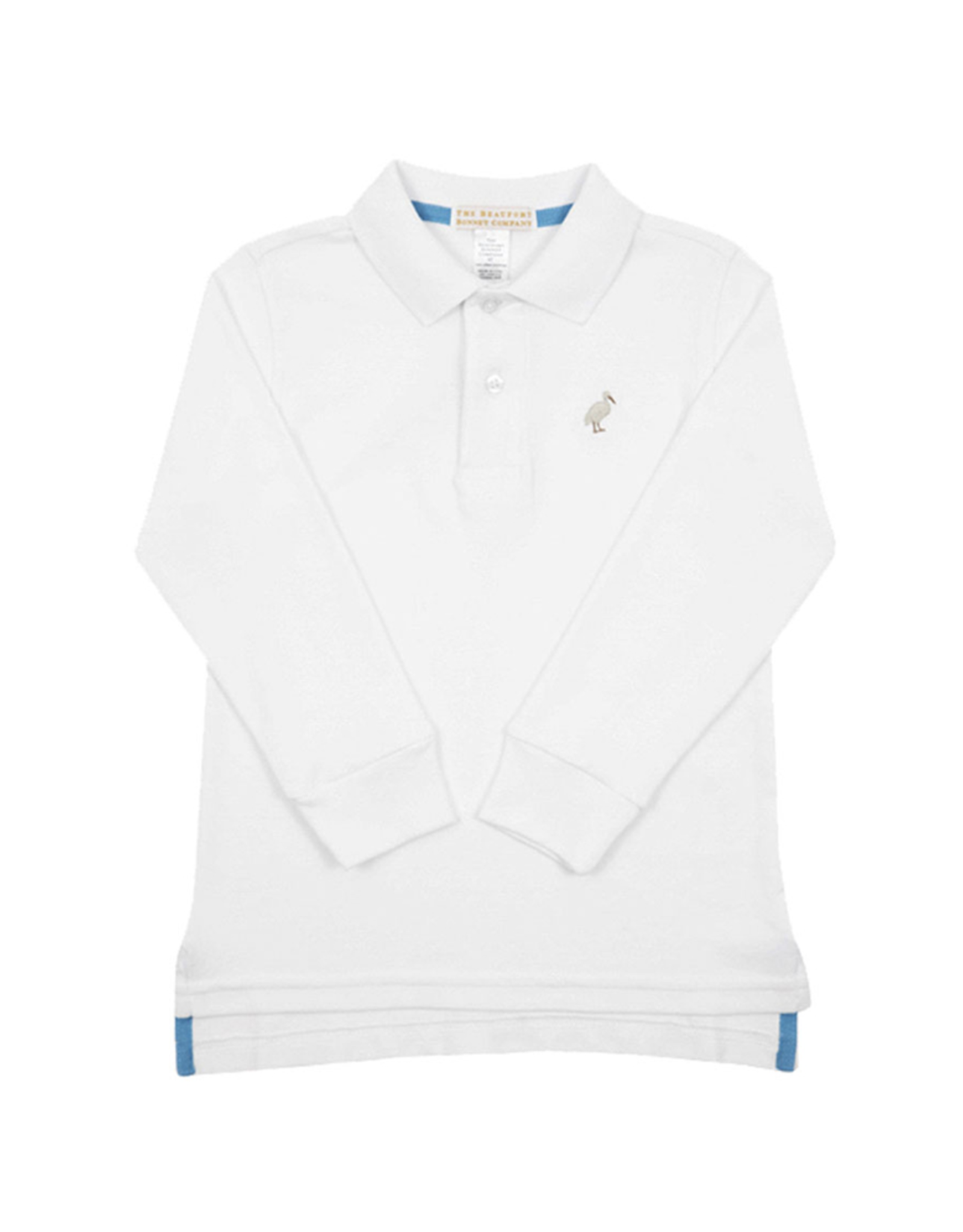 TBBC LS Prim Proper Polo Worth  Avenue White