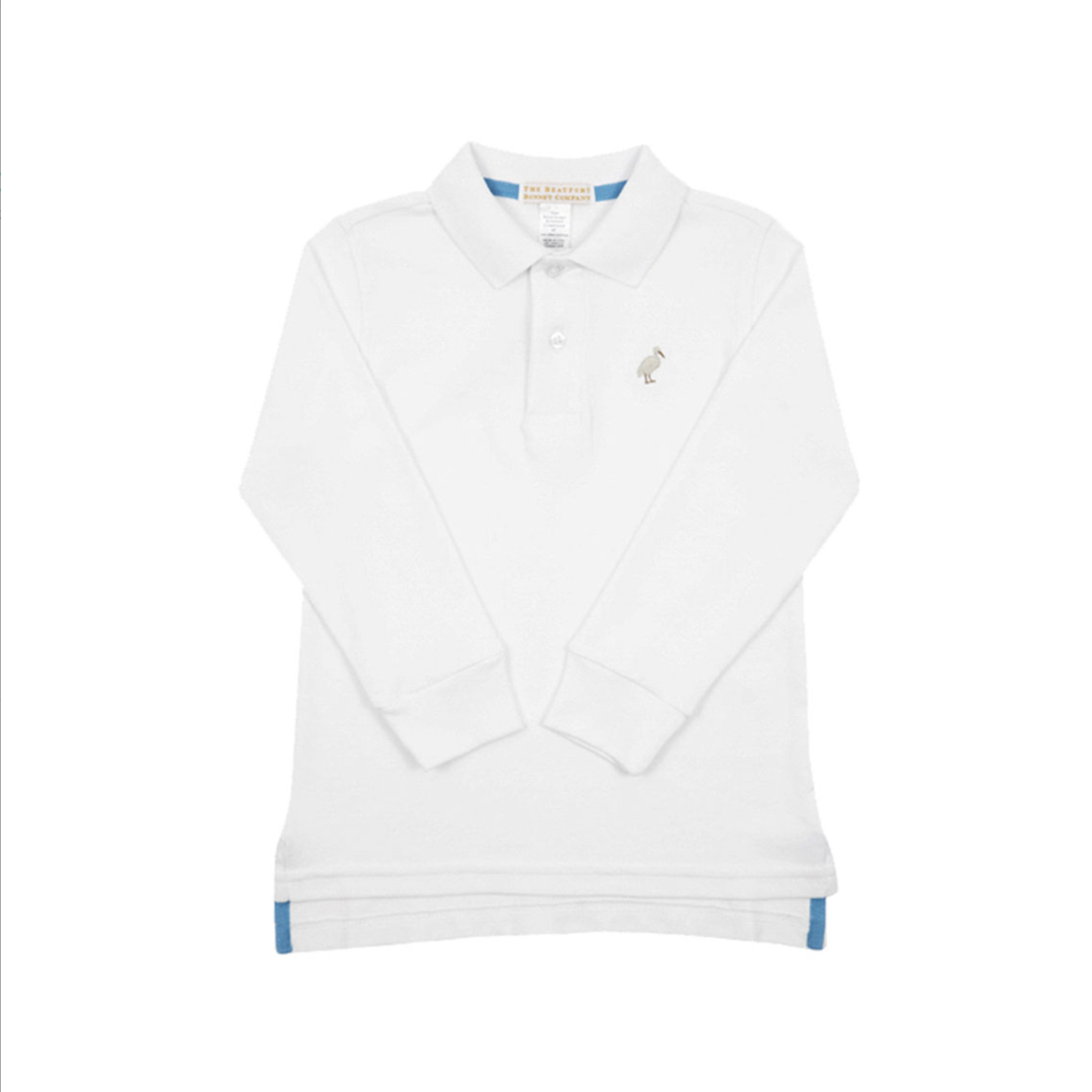 Prim and Proper Polo SS-Pima Nantucket Navy/Worth Ave White | Beaufort Bonnet main image 1