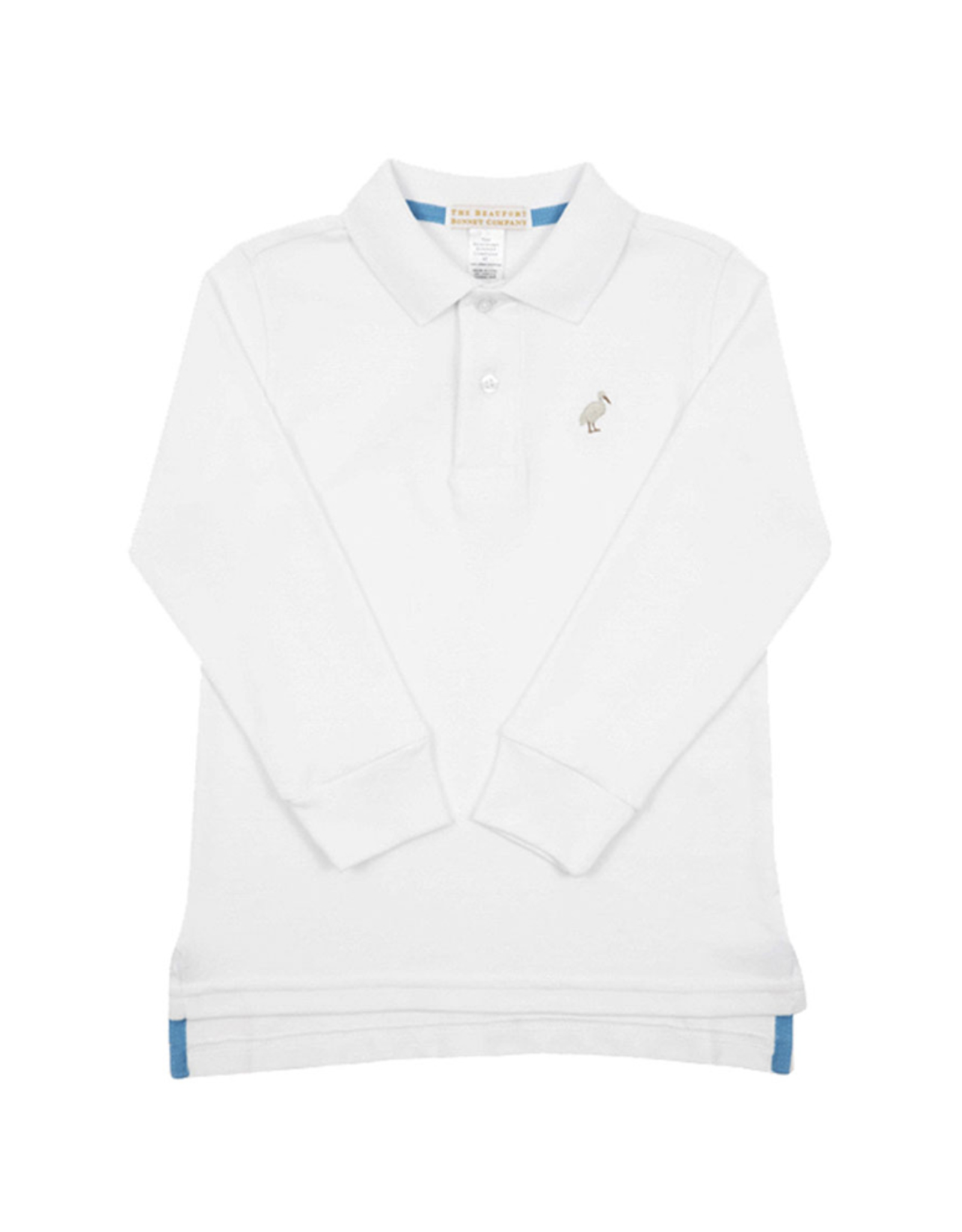 TBBC LS Prim Proper Polo Worth  Avenue White