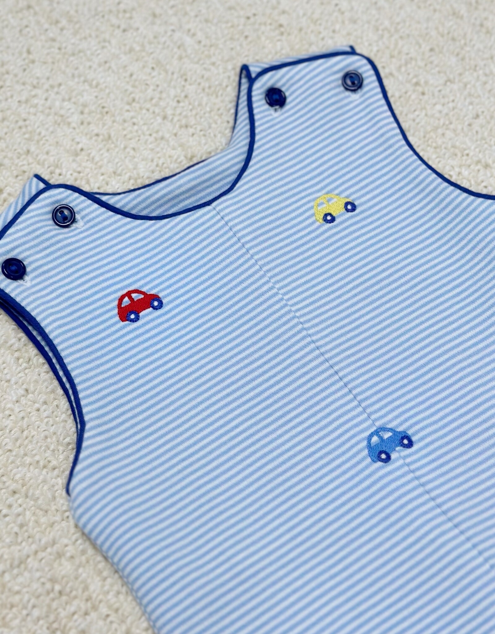 Zuccini ZEF24 Embroidered Cars Knit Longall
