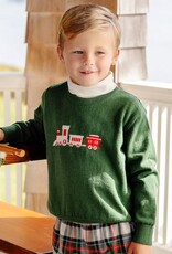 TBBC Isaacs Intarsia Sweater Grier Green Train