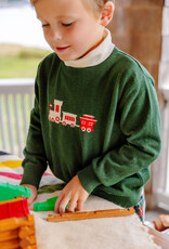 TBBC Isaacs Intarsia Sweater Grier Green Train