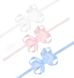 Beyond Creations Headband with 3.5" Scallop Bow