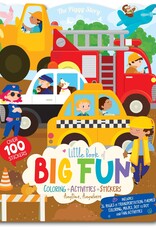 The Piggy Story Crazy Car Town Activity and Coloring Book w/Stickers