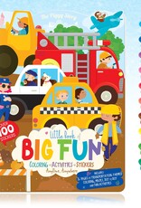 The Piggy Story Crazy Car Town Activity and Coloring Book w/Stickers