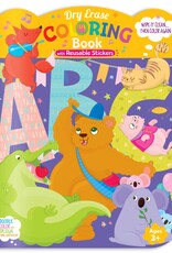 The Piggy Story Dry Erase Coloring Book w/Stickers Animal ABC