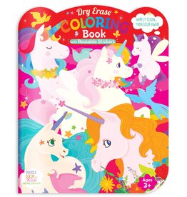 The Piggy Story Dry Erase Coloring Book w/Stickers Unicorn