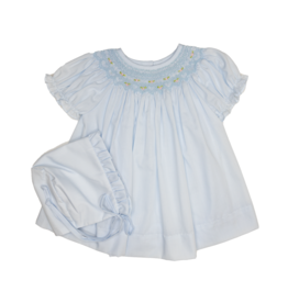 Baby Blessings Iris Dress Blue