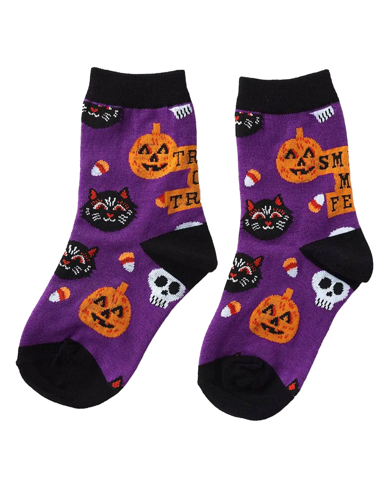 Paper Source Wholesale Trick or Treat sock (sizes 1-5)