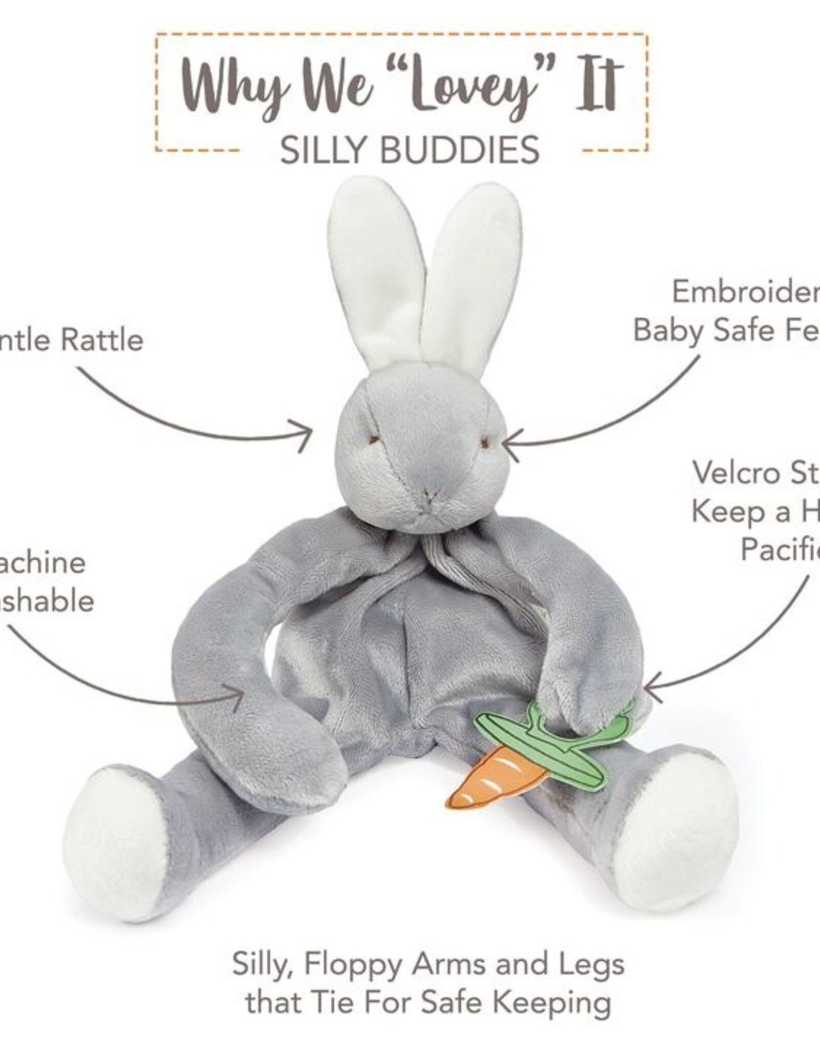 Bunnies By The Bay 100107 Bloom Bunny Silly Buddy