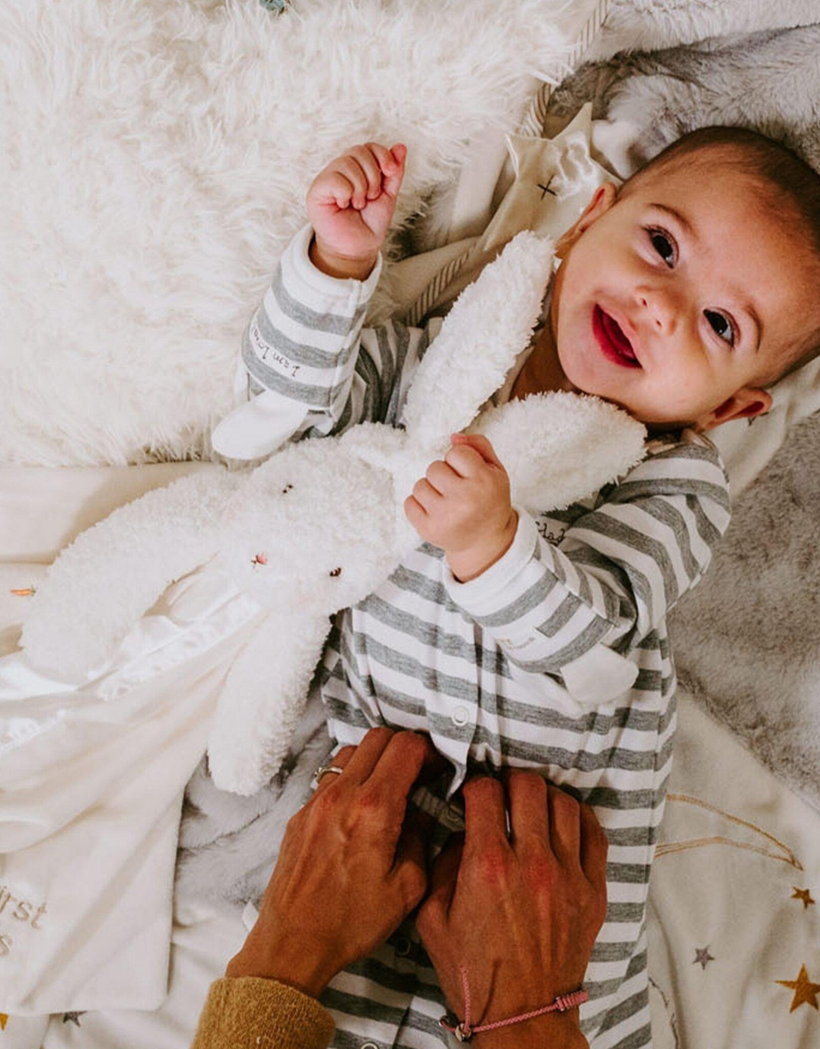 Bunnies By The Bay 850711 Bun Bun Buddy Blanket