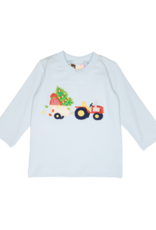 Banana Split 223 Christmas Delivery Applique Shirt