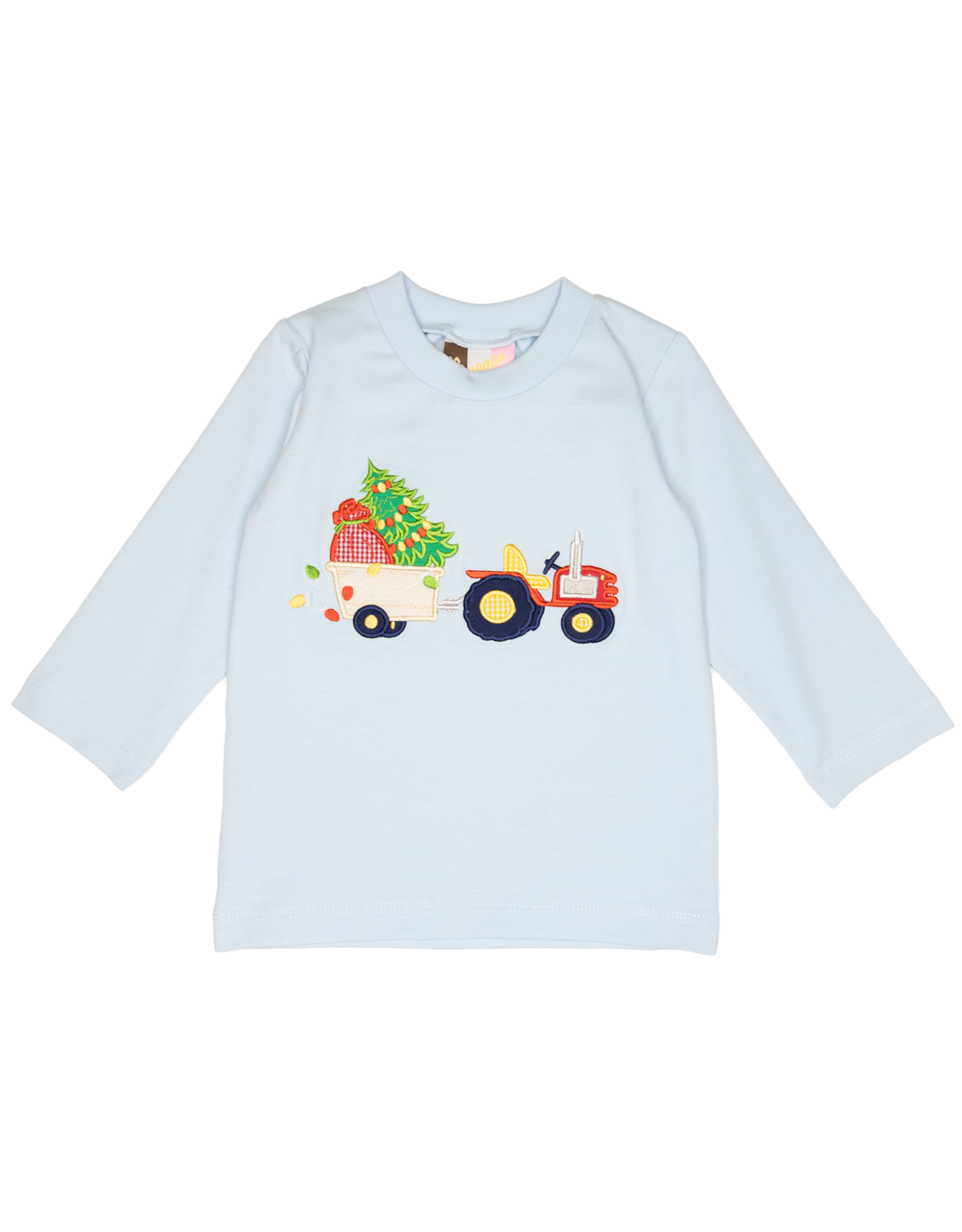 Banana Split 223 Christmas Delivery Applique Shirt