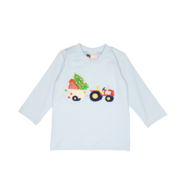 Banana Split Christmas Delivery Applique Shirt