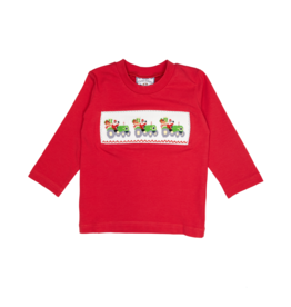 Three Sisters Christmas Tractor Shirt