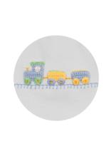 Petit Bebe 474M2 Train Knit Diaper Set