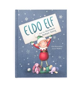 Jellycat Eldo Elf and the Patchwork Bashful Bunny book