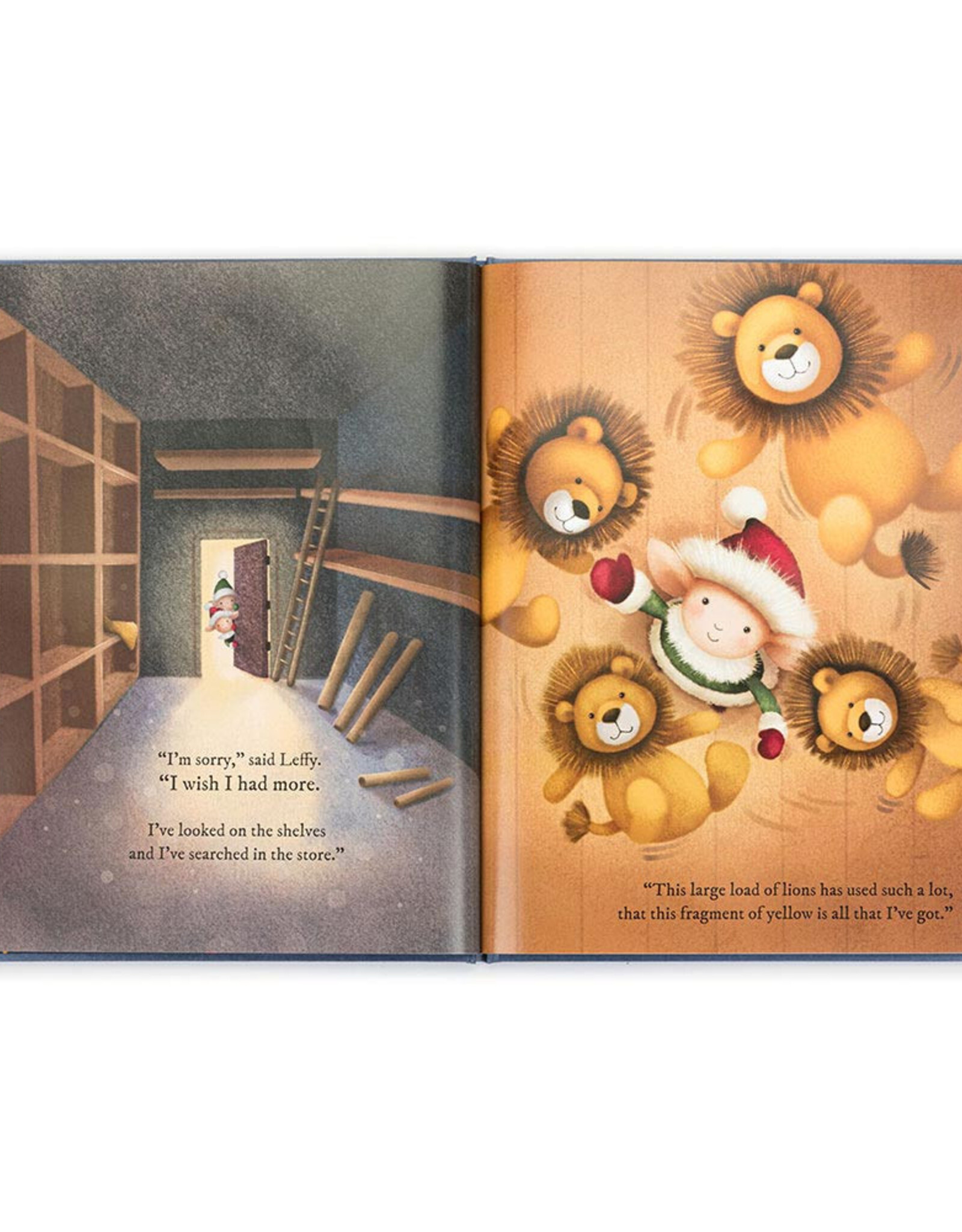 Jellycat Eldo Elf and the Patchwork Bashful Bunny book