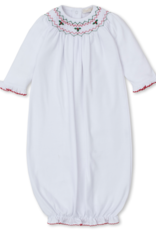 Kissy Kissy CLB24 Holiday Mistletoe Smocked Sack