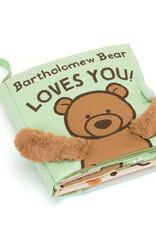 Jellycat Bartholomew Bear Loves You book