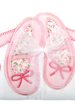 3 Marthas 3M appliqued burp pad lab ballet shoes