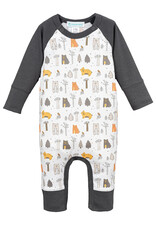 Feather Baby FBF24 Sailor Sleeve Romper Drowsy Bears
