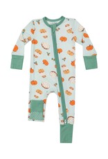 Angel Dear ADF24 2 Way Zipper Romper Pumpkin Spice Latte