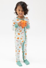 Angel Dear ADF24 2 Way Zipper Romper Pumpkin Spice Latte