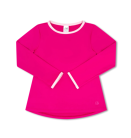 Set Athleisure Bridget Basic Long Sleeve Tee Power Pink