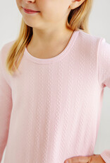 TBBC LS Polly Play Dress Quilted Palm Beach Pink